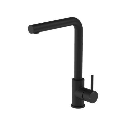 BUDDY KITCHEN MIXER STR SPOUT W/PULLOUT MATT BLK