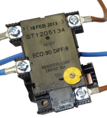 COOPER THERMOSTAT YELLOW DIAL