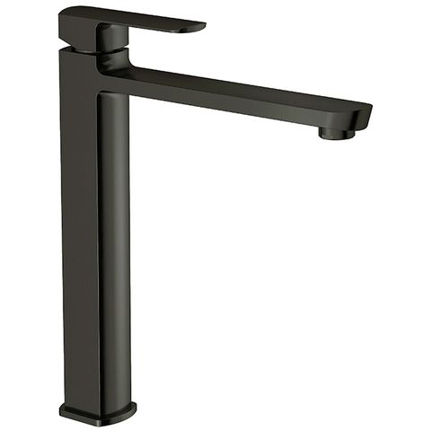 ION EXT HEIGHT BASIN MIXER GUN METAL