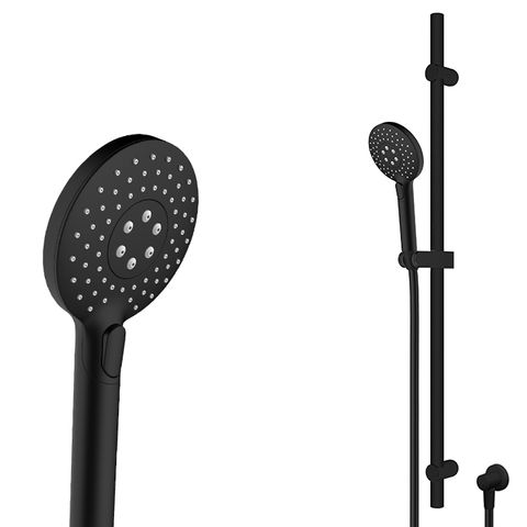 SPLASH PLUS SLIDE SHOWER 3FCT BLACK