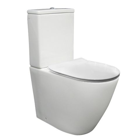 ZENTO RIMLESS BTW TOILET SUITE