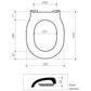 OPAL II SOFT CLOSE TOILET SEAT