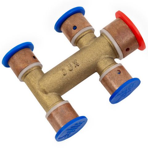 MANIFOLD DUX 20MMX4 15MM OUTLETS