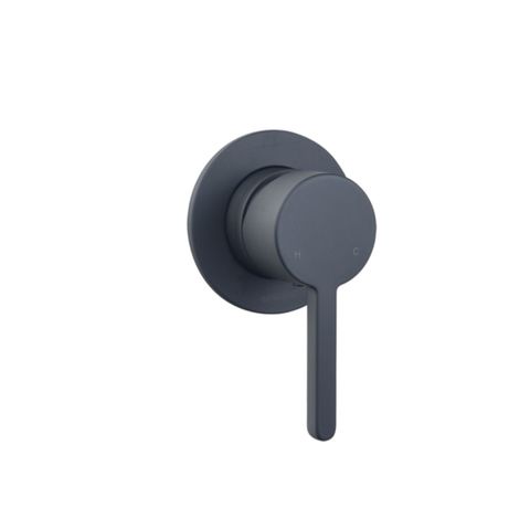 STUDIO SHOWER MIXER - PIN LEVER BLACK