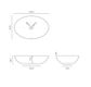 SUPER-THIN OVAL VESSEL BASIN