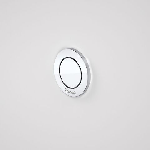 INVISI 2 ROUND SINGLE FLUSH CUSTOM BUTTON