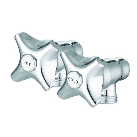 TAWA LAUNDRY ANGLE STOPS TAPS (PAIR)