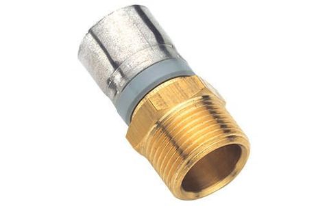 BRASS MALE ADAPTOR 1INCH BSP x 28MM