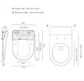 EVO BIDET SHOWER TOILET SEAT