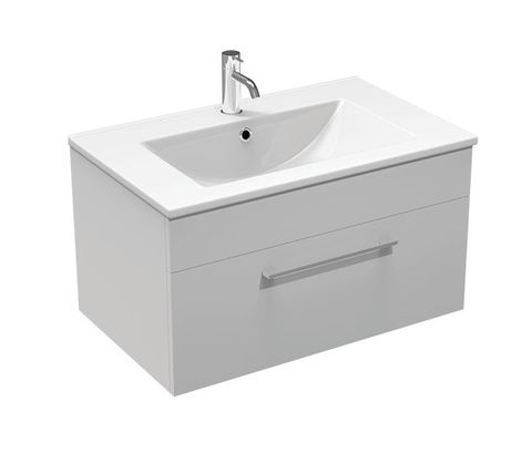 MIA 750 1 DRW VANITY WHITE GLOSS
