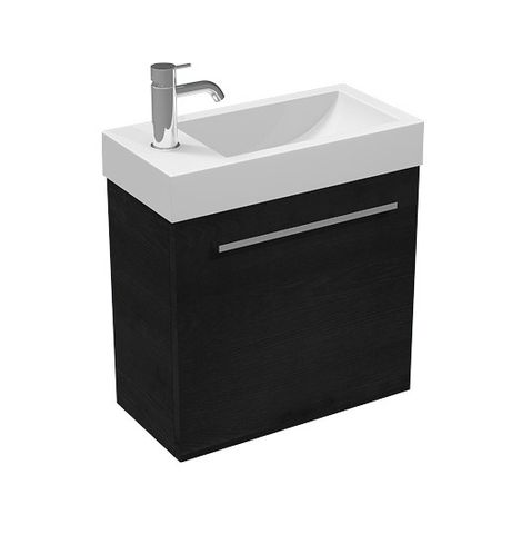 MIA 500 WALL VANITY BLACK OAK