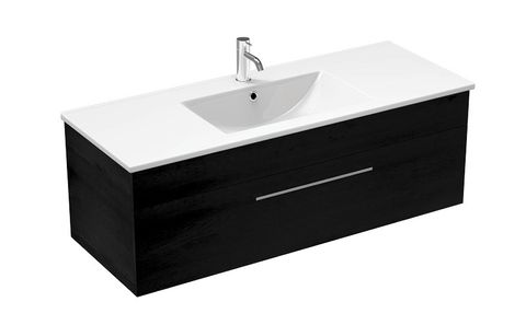 MIA 1200 1 DRW VANITY BLACK OAK