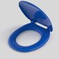 CARAVELLE CARE DOUBLE FLAP TOILET SEAT (SORENTO BLUE)