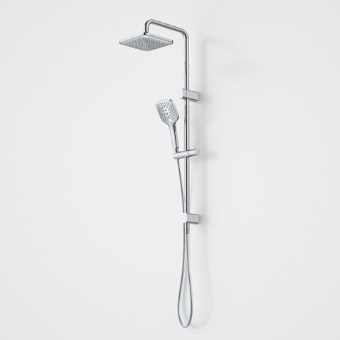 COOLIBAH CONTEMPORARY SHOWER SYSTEM OVERHEAD &SHOWER ON RAIL