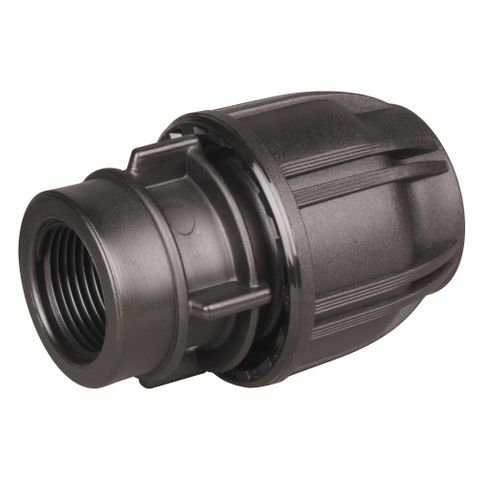 HANSEN MDPE 50MM X 1-1/2" FEMALE THREADED COUPLER
