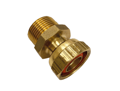 BUTELINE BRASS MALE 1/2 BSP 1/2 FEMALE SWIVEL STRAIGHT
