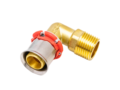 RIFENG LD MALE ELBOW 20MM - 1/2' DZR