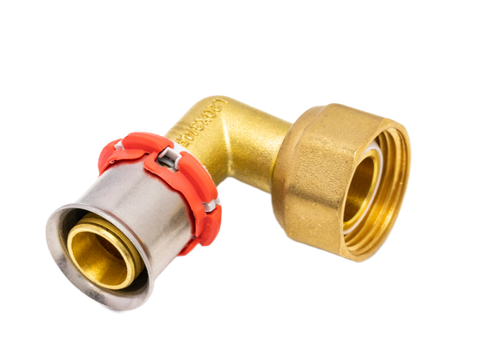 RIFENG LD SWIVEL ELBOW 20MMX1/2' DZR