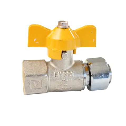 GAS TAP G1/2 STRAIGHT