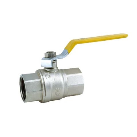 GAS BALL VALVE 25MM L HANDLE FEMALE