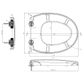 ENVY2 SOFT CLOSE SEAT TOILET SEAT