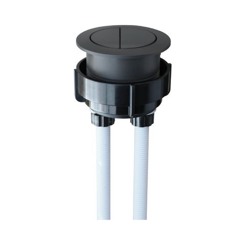 UNIVERSAL DUAL FLUSH BUTTON SET GUNMETAL