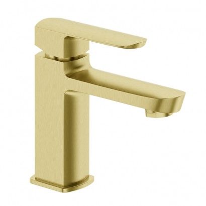 ION BASIN MIXER BRUSHED BRASS