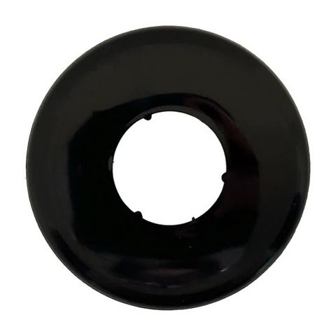 WALL FLANGE 20MM BLACK