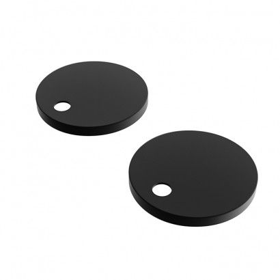 ELEMENTI THIN SEAT HINGE COVER SET - BLACK
