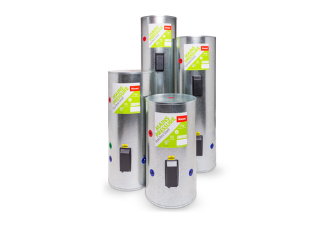 250L MP SS 3kW HWC 550X1730 DUAL ELE