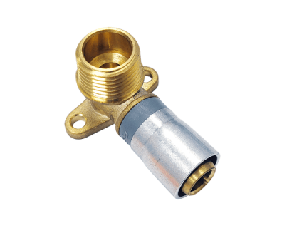 BUTELINE BRASS MALE LUGGED ELBOW 1/2in BSP X 15MM