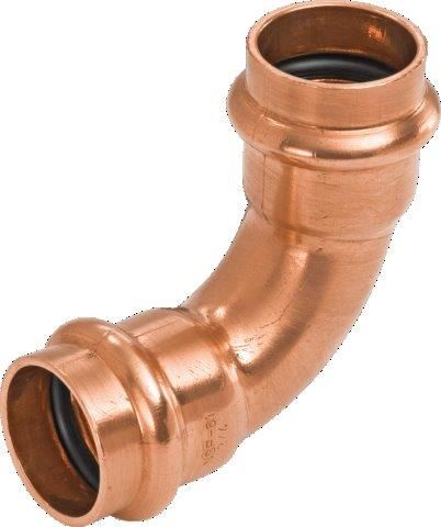NZ PRESS CU WATER ELBOW 90&deg; 25MM