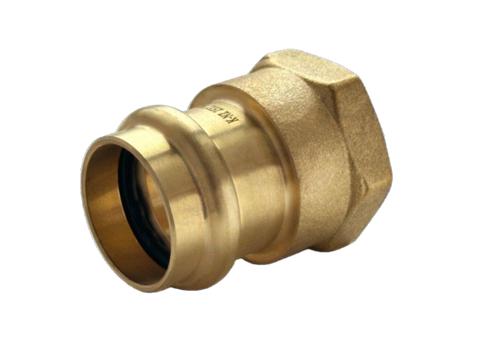 NZ PRESS CU WATER ADPT IN LINE FEM 25 X 1