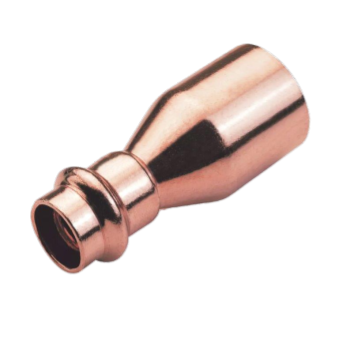 NZ PRESS CU GAS RED M/F 25MM X 20MM