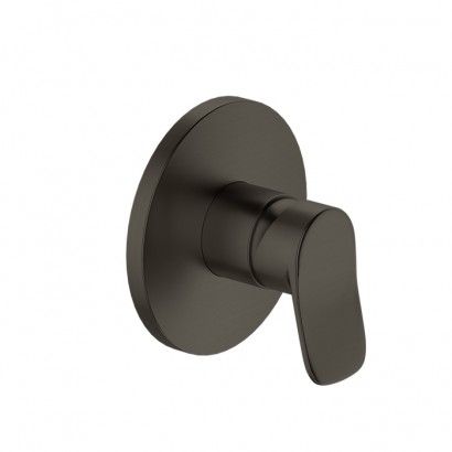 BRIM SHOWER MIXER TRIMSET GUN METAL