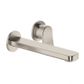BRIM WALL MOUNT BASIN MIXER 180MM TRIM B.NICKEL