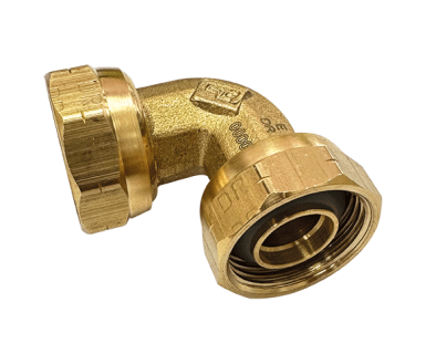 BUTELINE BRASS FEM. SWIVEL ELBOW 1/2 BSP