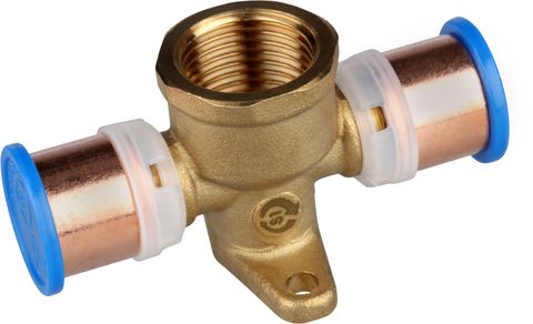SECURA 1 LUGGED TEE 16MM X 16MM X 1/2 INCH  BSP