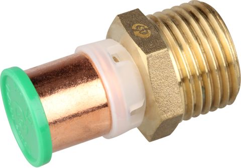 SECURA 1 MALE ADAPTOR 12MM X 1/2 INCH BSP