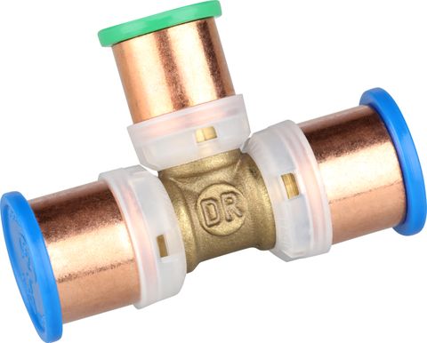 SECURA 1 REDUCING TEE 16MM X 16MM X 12MM