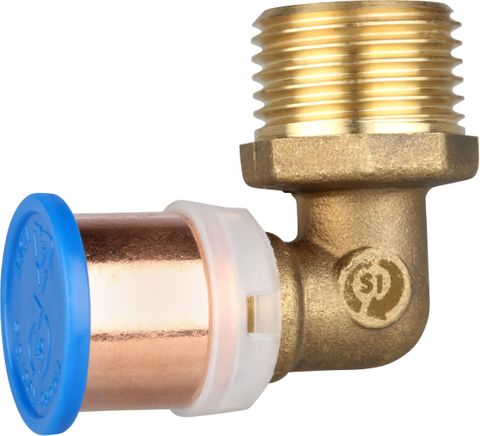 SECURA 1 MALE ELBOW 16MM X 1/2 INCH  BSP