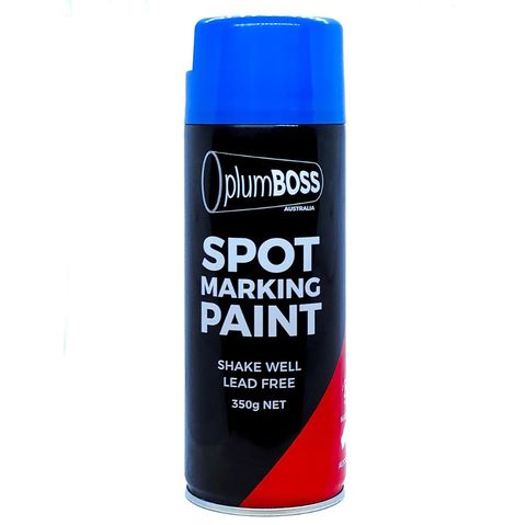 PLUMBOSS SPOT MARKER PAINT 350G BLUE