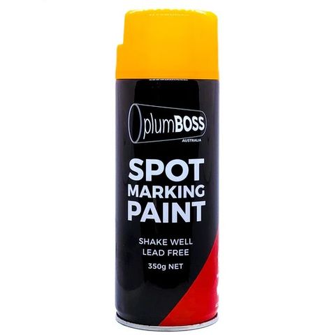 PLUMBOSS SPOT MARKER PAINT 350G ORANGE