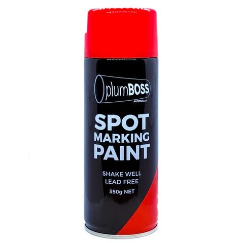 PLUMBOSS SPOT MARKER PAINT 350G RED