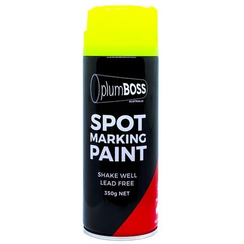 PLUMBOSS SPOT MARKER PAINT 350G YELLOW