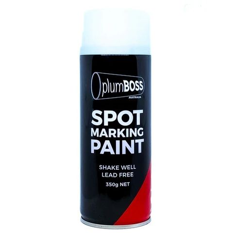 PLUMBOSS SPOT MARKER PAINT 350G WHITE