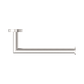 NERO DOLCE HAND TOWEL RAIL BRUSHED NICKEL