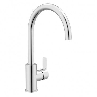 PIA GOOSENECK SINK MIXER AP SS