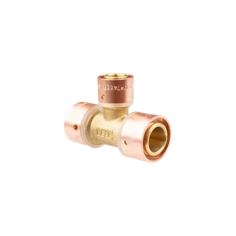 WATERLINK CRIMP BRANCH REDUCING TEE 22 X 22 X 15MM