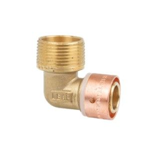 WATERLINK CRIMP MALE BEND ADAPTOR 18MM X 1/2 INCH